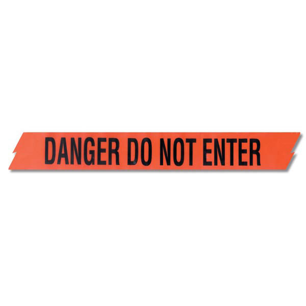 Presco EAB31022R10 Barricade Tape 2.5 mil Danger Do Not Enter