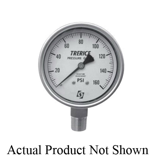 Trerice 700LFSS4002LA200 700 Pressure Gauge 0 to 200 psi