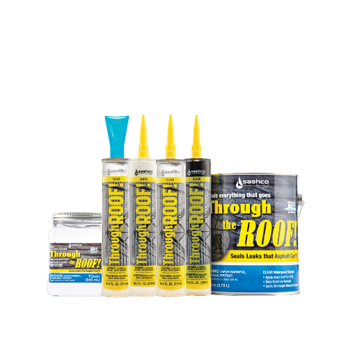 SASHCO Sashco 14010 Through the Roof Sealant 10.5 oz Cartridge (Pack of 12)