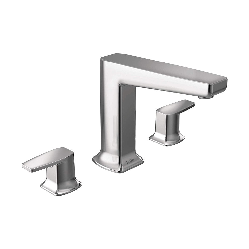 Moen TS955 Via Chrome two-handle roman tub faucet