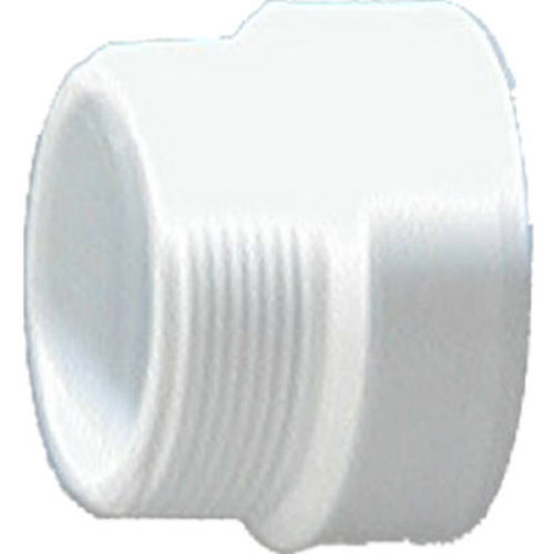 True Value PVC001090600HA 1-1/4 Dwv Male Pipe Thread Adapter