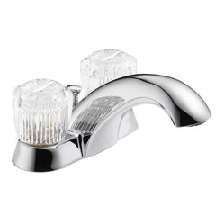 TRUE VALUE 2522-LF Delta Classic Chrome 2-Lever Lavatory Faucet