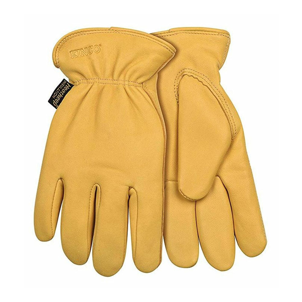 TRUE VALUE 90HKL Large Men's Full-Grain Deerskin Leather Gloves