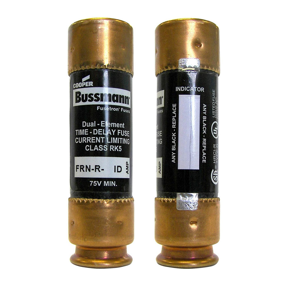 TRUE VALUE BP/FRN-R-60ID 2-Pack 60A 250V Indicating Fuse