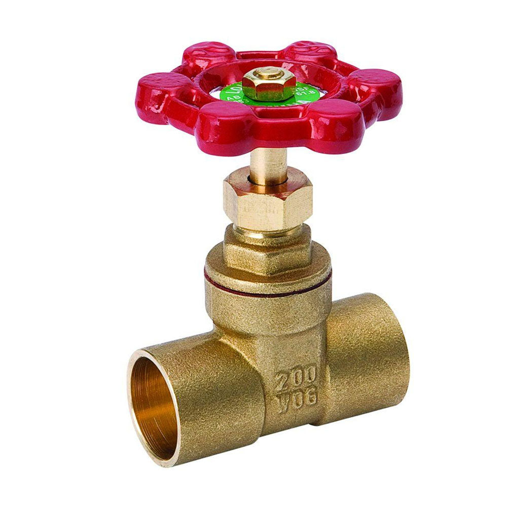 TRUE VALUE 100-455NL 1 Sold BRS Gate Valve 150 PSI