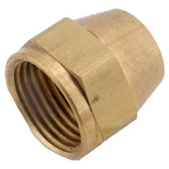 TRUE VALUE 754014-04 1/4BRS STD SHORT FL NUT