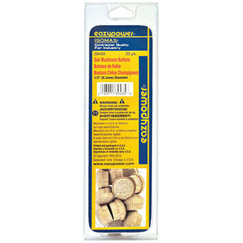 True Value 39435 20Pk 1/2 Oak Plug