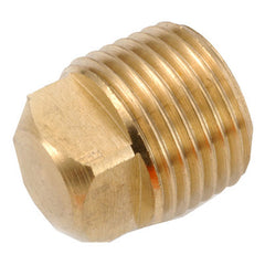 True Value 756109-04 Anderson Metals 1/4 MPT Brass SQ Plug