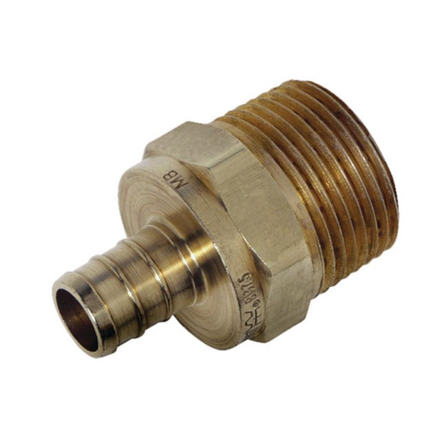 TRUE VALUE LFWP12B-0808PB 10PK 1/2x1/2 Male Pipe Thread Adapter