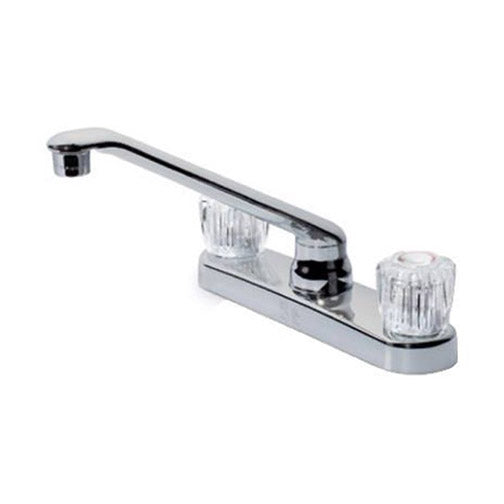 True Value 122-018 Anvil International Chrome 2 Handle Kitchen Faucet