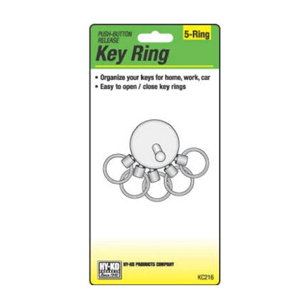 TRUE VALUE KC216 Key Release Key Ring