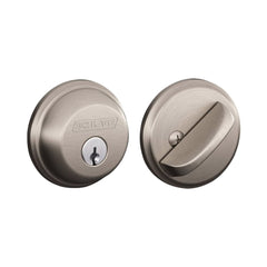 True Value B60NV619 Schlage Satin Nickel Single-Cylinder Deadboltt Lock