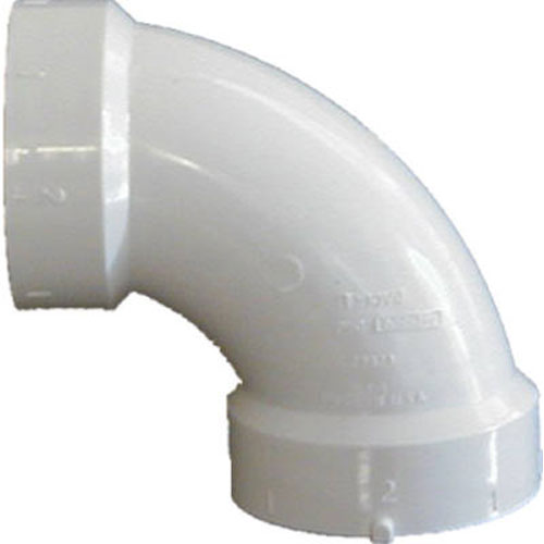 TRUE VALUE PVC 00300 1000HA Genova Products 72820U 2 DWV 90 Degree Elbow