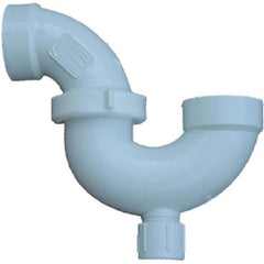 TRUE VALUE PVC00709X0600HA 1-1/2 Inch Adjustable P-Trap With Union And Cleanout - Schedule 40