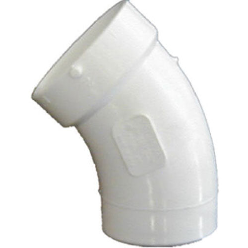 TRUE VALUE PVC003230800HA 72715 1-1/2DWV 45Street Elbow