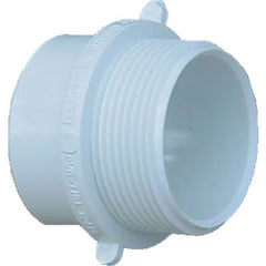 TRUE VALUE PVC001110800HA 72415 1-1/2 Male Pipe Thread Adapter - (Spigot x MIP) - DWV Schedule 40