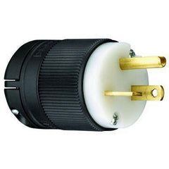 TRUE VALUE PS520PCLBCCV4 20A125V BLK GRND Plug