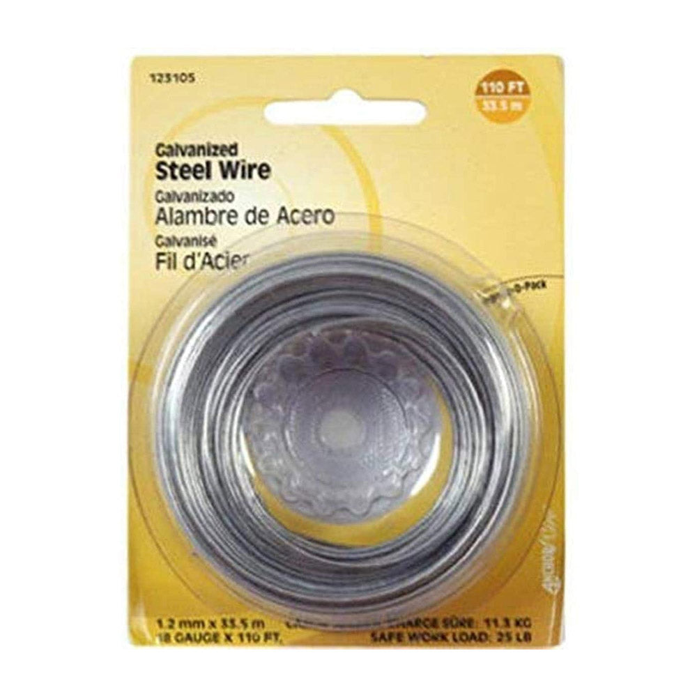 TRUE VALUE 123105 110-Ft. 18-Gauge Galvanized Wire