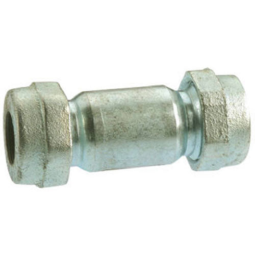 TRUE VALUE 160-003 PANNEXT FITTINGS G-LCC05 Galvanized Compression Coupling, 1/2