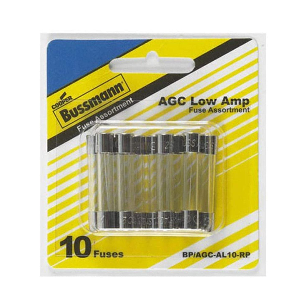 TRUE VALUE BP-AGC-AL10-RP 10PC Low Amp Fuse