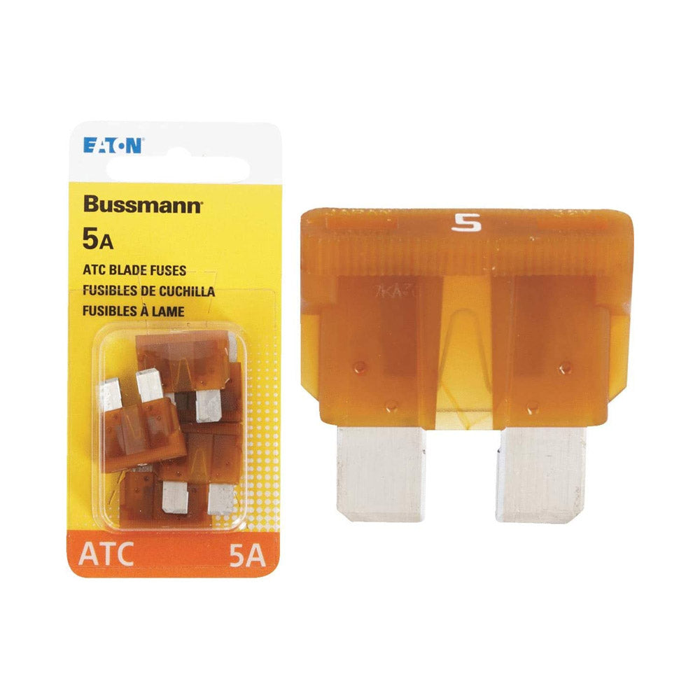 True Value BP-ATC-5-RP 5PK 5A Tan Auto Fuse