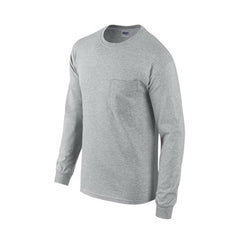 TRUE VALUE G2410SG-XXL 2XL GRY L/S T Shirt