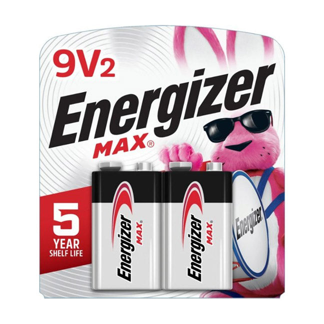 True Value 522BP-2 Energizer 2-Pk. 9V Alkaline Batteries