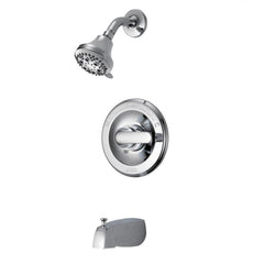 TRUE VALUE 134900 Delta Monitor Chrome Single-Handle Tub/Shower Faucet