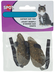 TRUE VALUE 2772 2PK CANDY MICE CAT TOY EA