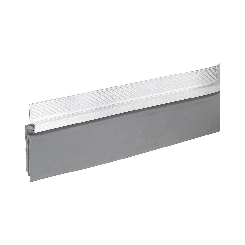 TRUE VALUE EZ36S Frost King Door Sweep, Self-Sticking, Silver, 2-In. x 3-Ft.