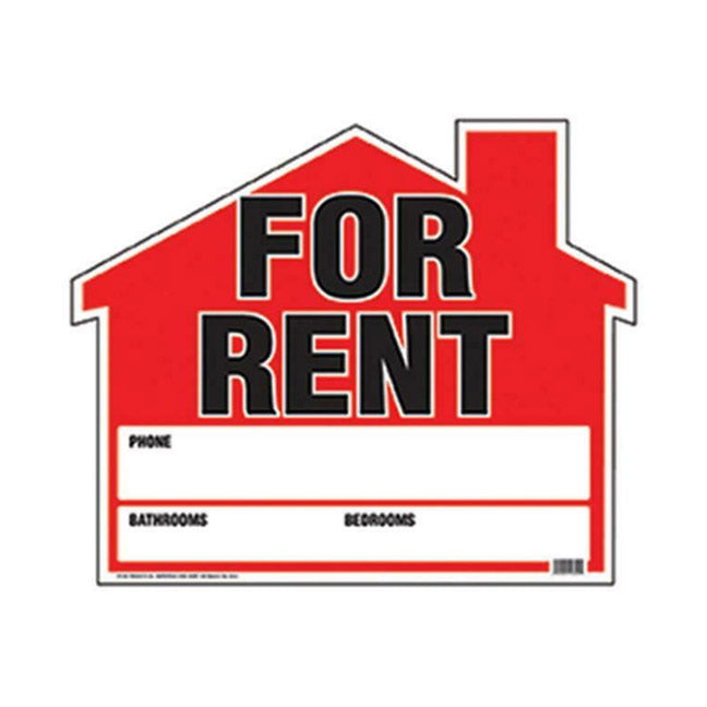 True Value RS-901 HY-KO House for Rent Sign, 19 x 23-In.