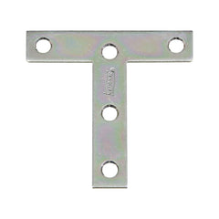 TRUE VALUE N113-704 2Pk 3X3 Zinc T Plate