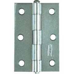 True Value N142-034 2 Pack 3X2 Zinc Narrow Hinge TV186130