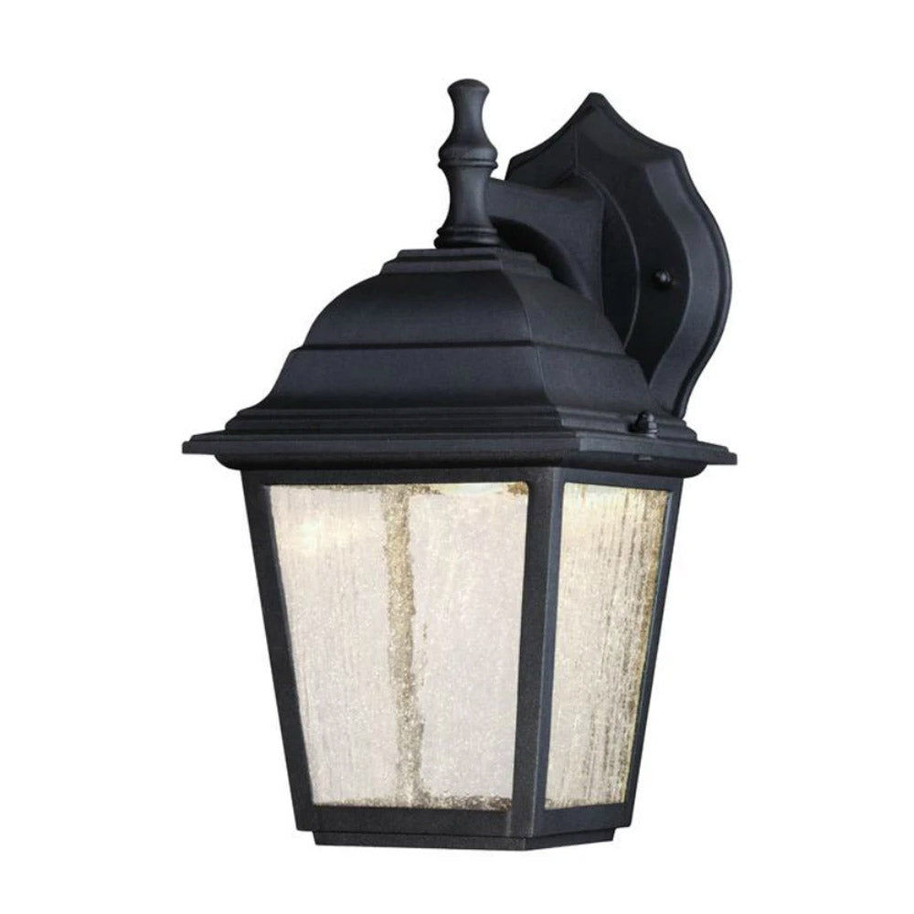 TRUE VALUE 64001 Westinghouse LED Wall Lantern, Outdoor, Black Finish, 9-Watt