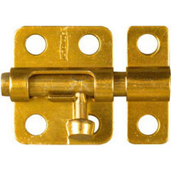 TRUE VALUE N151-266 2 Inch Brass Window Bolt