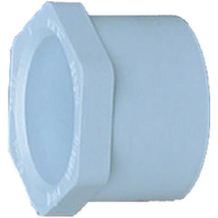 TRUE VALUE 30217 1 x 3/4 White Reducer Bushing, Spigot x Slip