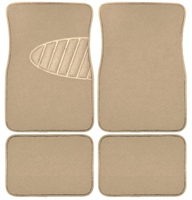 True Value 78916 4PC Tan Carpet Flr Mat