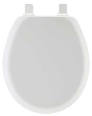 True Value 41EC000 WHT RND WD TOILET SEAT