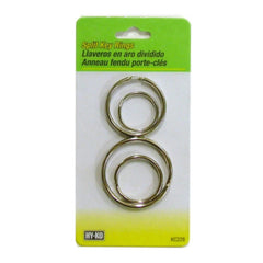 TRUE VALUE KC228 4PK SPLIT KEY RINGS