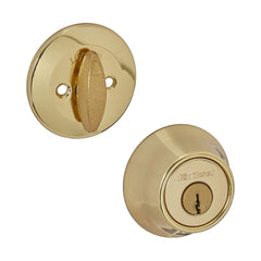 TRUE VALUE 96600-675 PB SGL CYL DEADBOLT