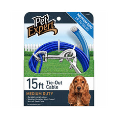 True Value PE223852 PE 15'' Blu Dog Tie Out