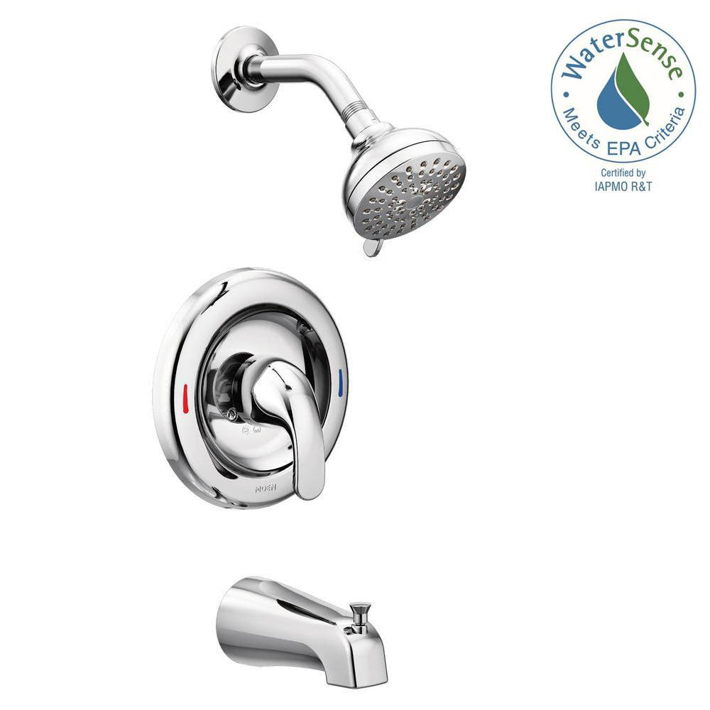 True Value TV224982 CHR SGL TUB/SHWR FAUCET 1.8 GPM