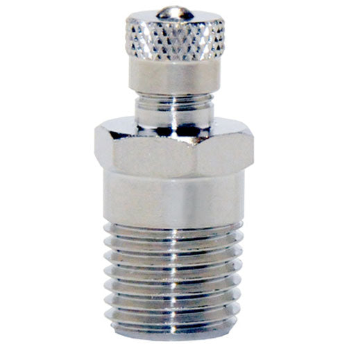 TRUE VALUE AV125 WATER SOURCE 1/8 CHR ZN Air Valve