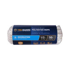 TRUE VALUE 642811 TG 1/2X50' POLY ROPE