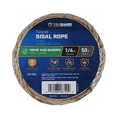 TRUE VALUE 642121 TG 1/4X100 TWIST SISAL