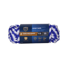 True Value 643761 TG 3/8X50BLU DERBY ROPE