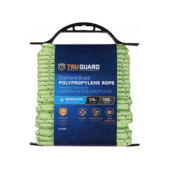 True Value 643521 TG 1/4X100LIME REF ROPE