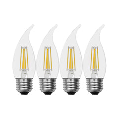 TRUE VALUE 13173 GE 4PK 5W LED CAM BULB