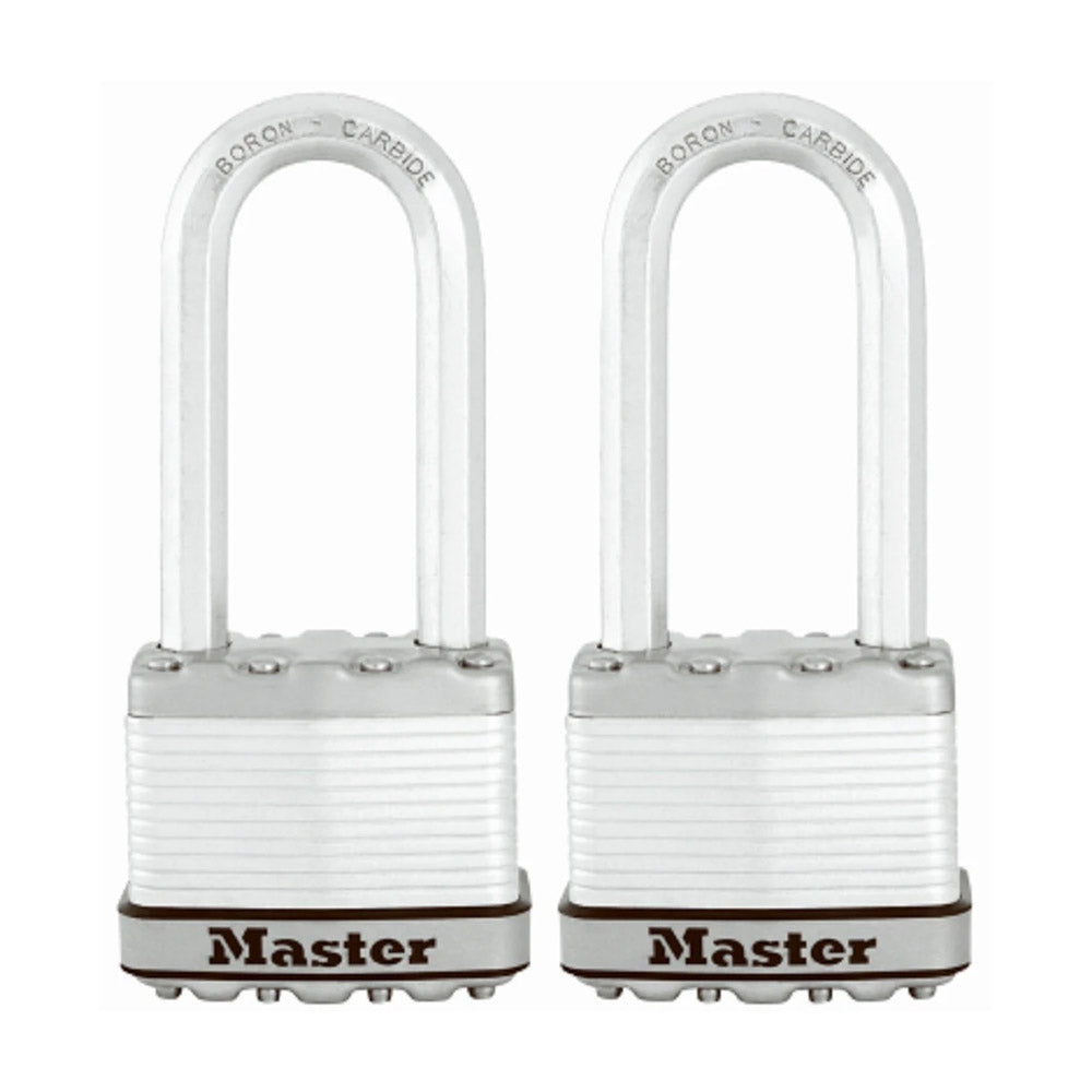 True Value M5XTLJCCSEN 2PK 2.5 SS LAM PADLOCK