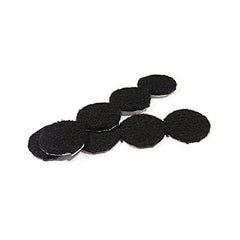 True Value 93554TV TG 33PK BLK FELT PADS